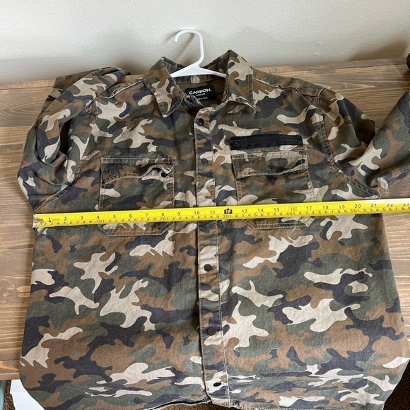 Carbon Camo Snap Up‎ Jacket - Picture 6 of 8